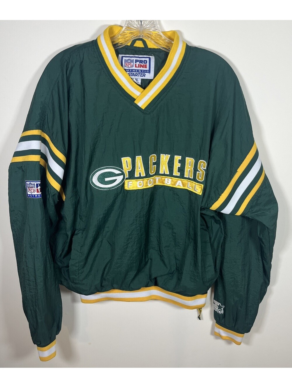 Vintage 1990s Starter Pro Line Green Bay Packers NFL Pulllow